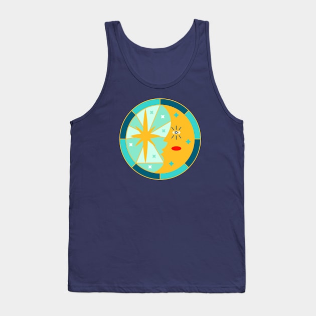 Moon Star Everlasting Tank Top by machmigo